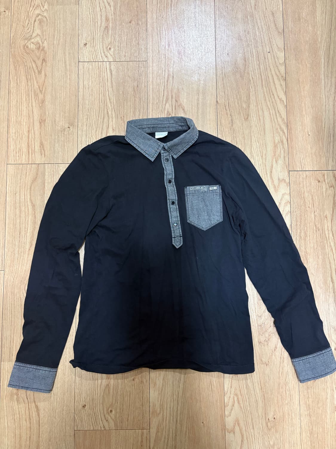 디젤 긴팔 티셔츠 카라티  상품이미지1