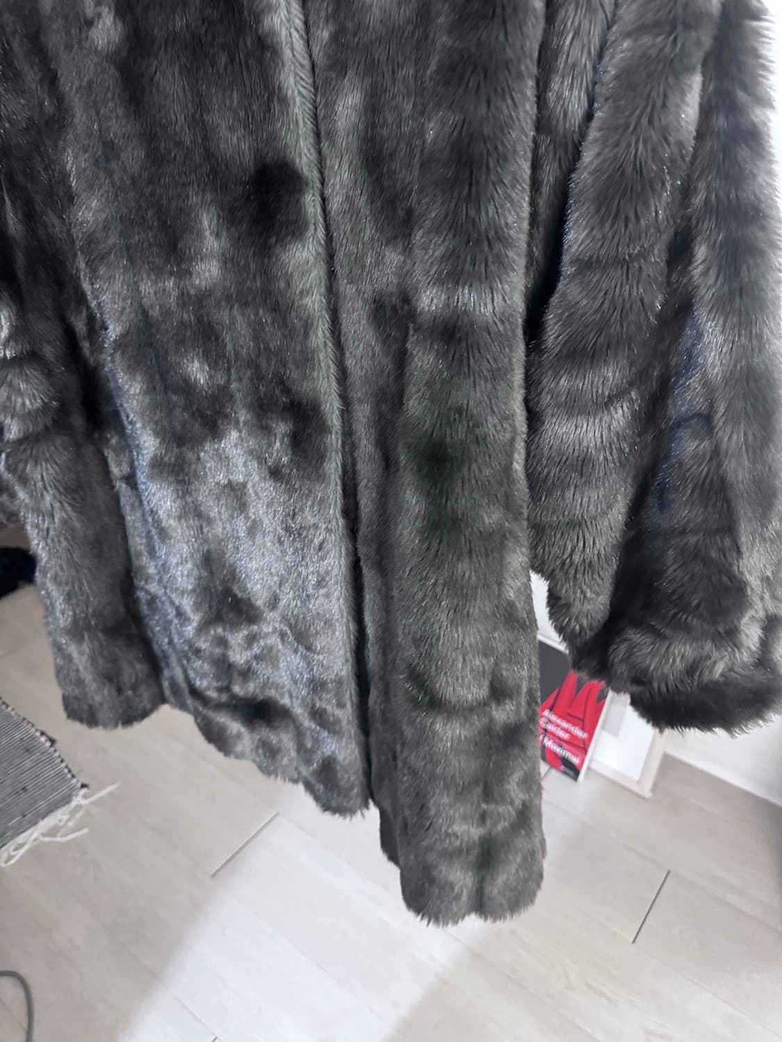 90s paris vintage fur gray 38 상품이미지1