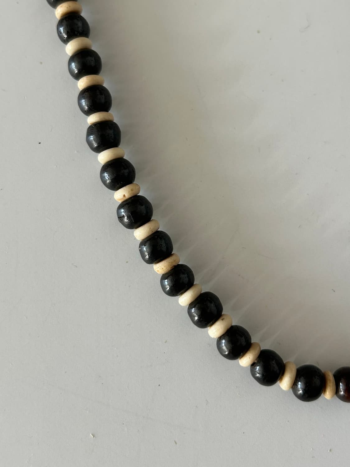 인도 소뿔 상아 목걸이 상품이미지2