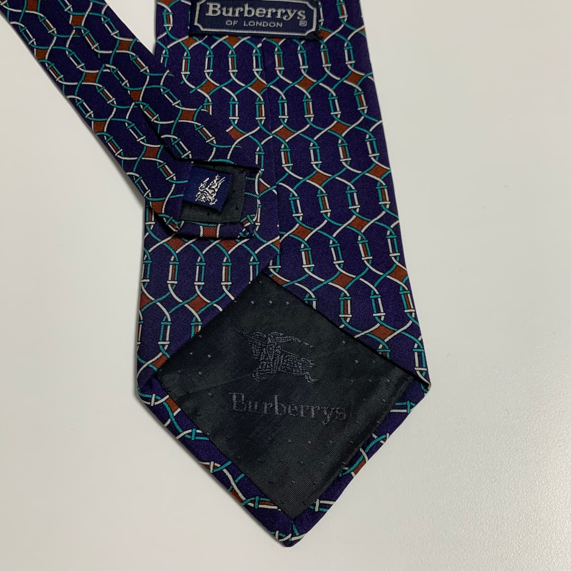 버버리(BURBERRY) B+등급 빈티지넥타이 명품 100실크 상품이미지6