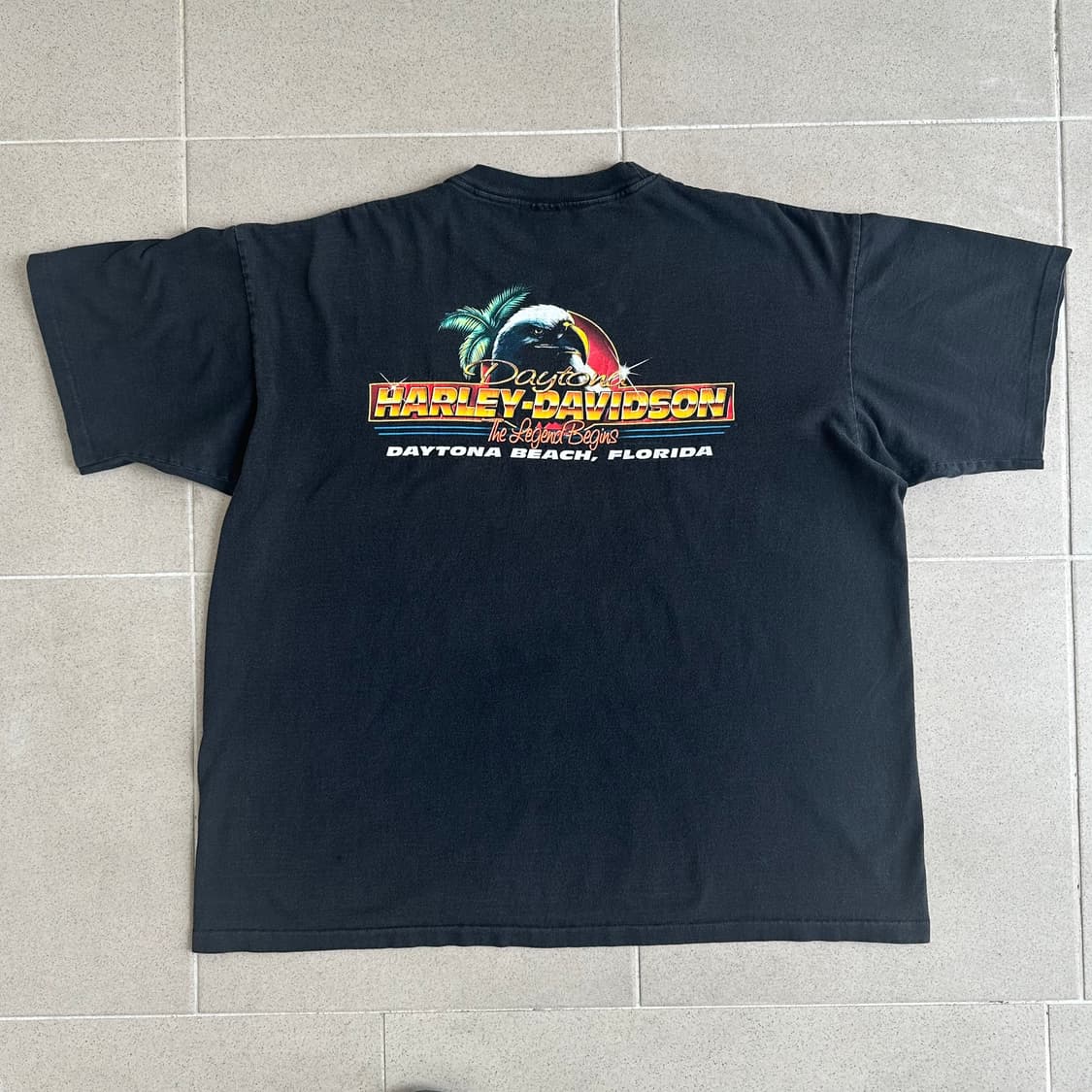 90s 빈티지 할리데이비슨 티셔츠 XL 상품이미지2