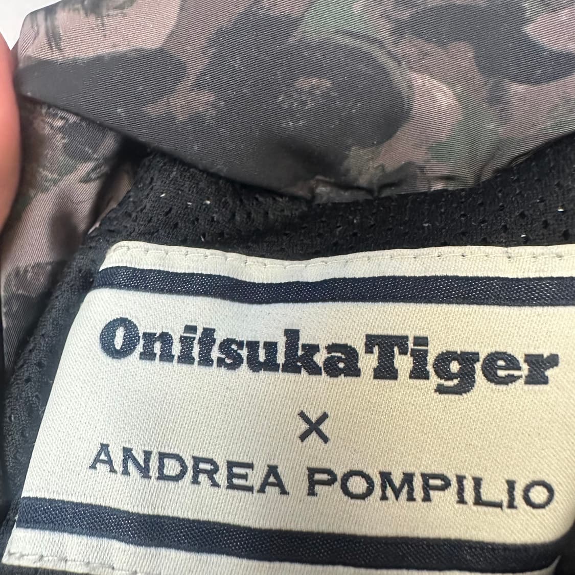 오니츠카타이거 안드레아 폼필리오 밀리터리카모자켓 M 상품이미지3