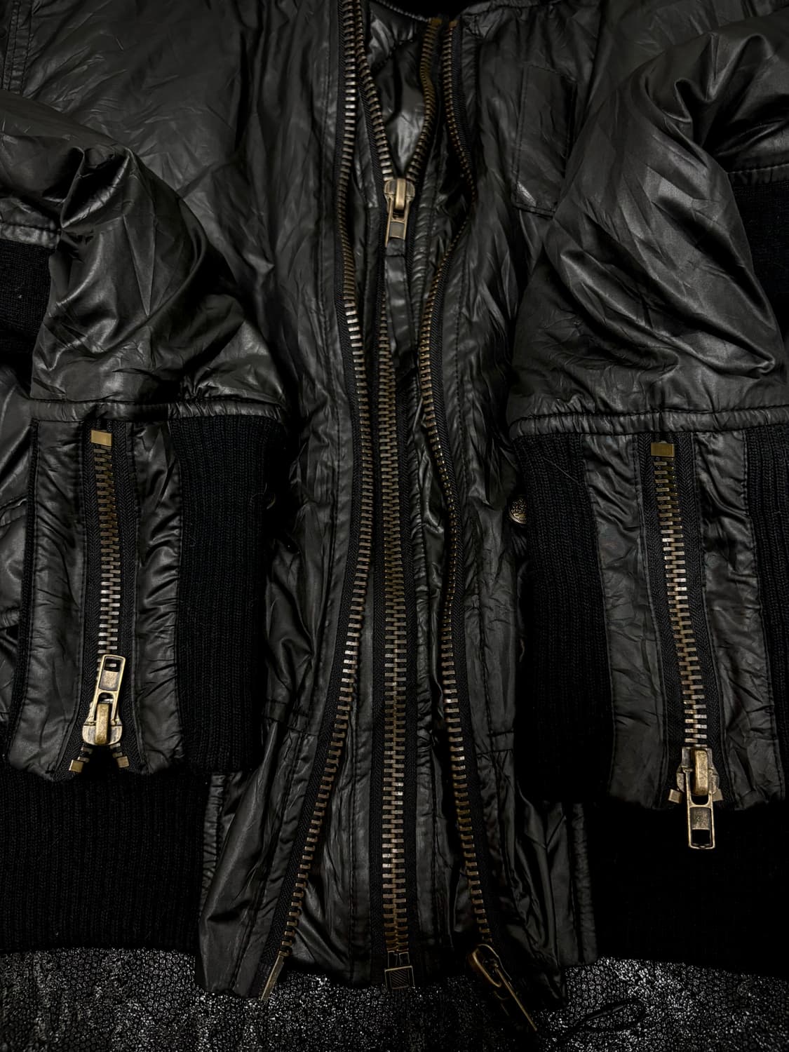 “AGATE” 00’s Rare Design Zipper pd 상품이미지2