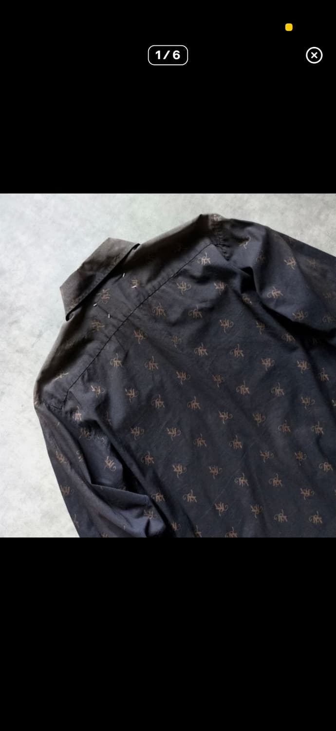 마틴 마르지엘라 모노그램 패턴 셔츠 상품이미지5