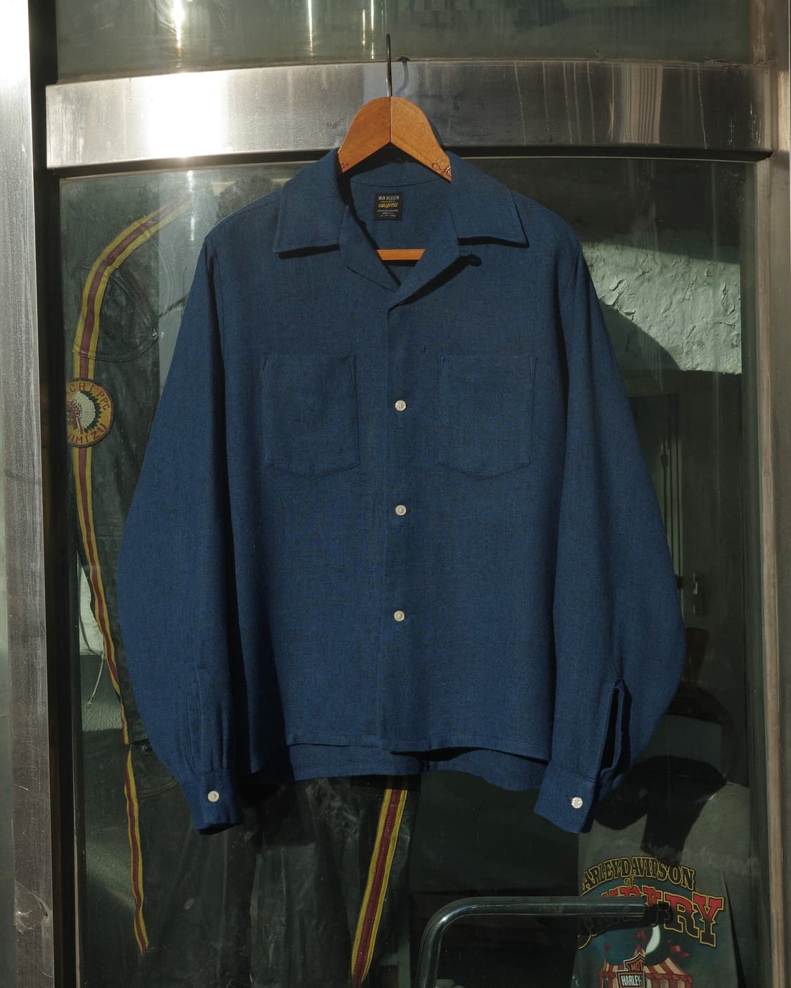 60s van heusen 오픈 카라 셔츠 상품이미지1