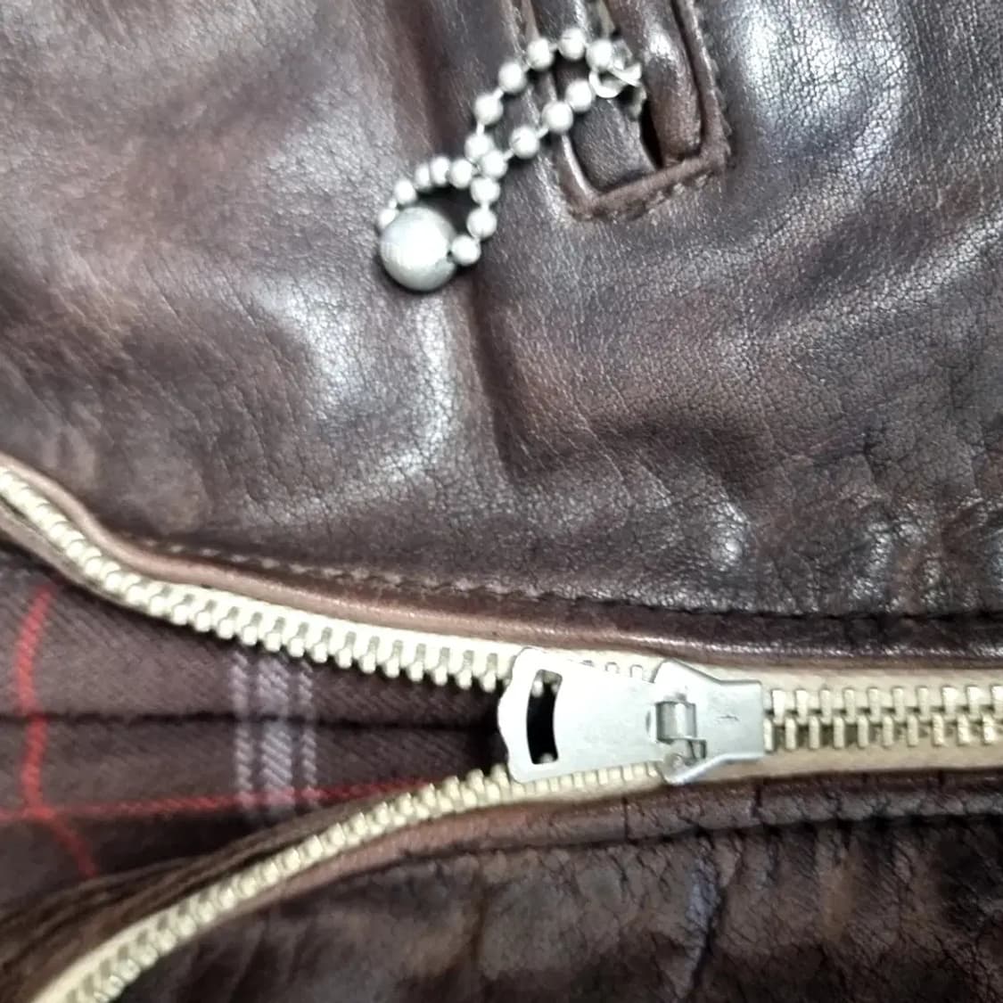 일본제 제너럴스텐다스 50년대 복각 스포츠 소가죽자켓(95) 상품이미지3