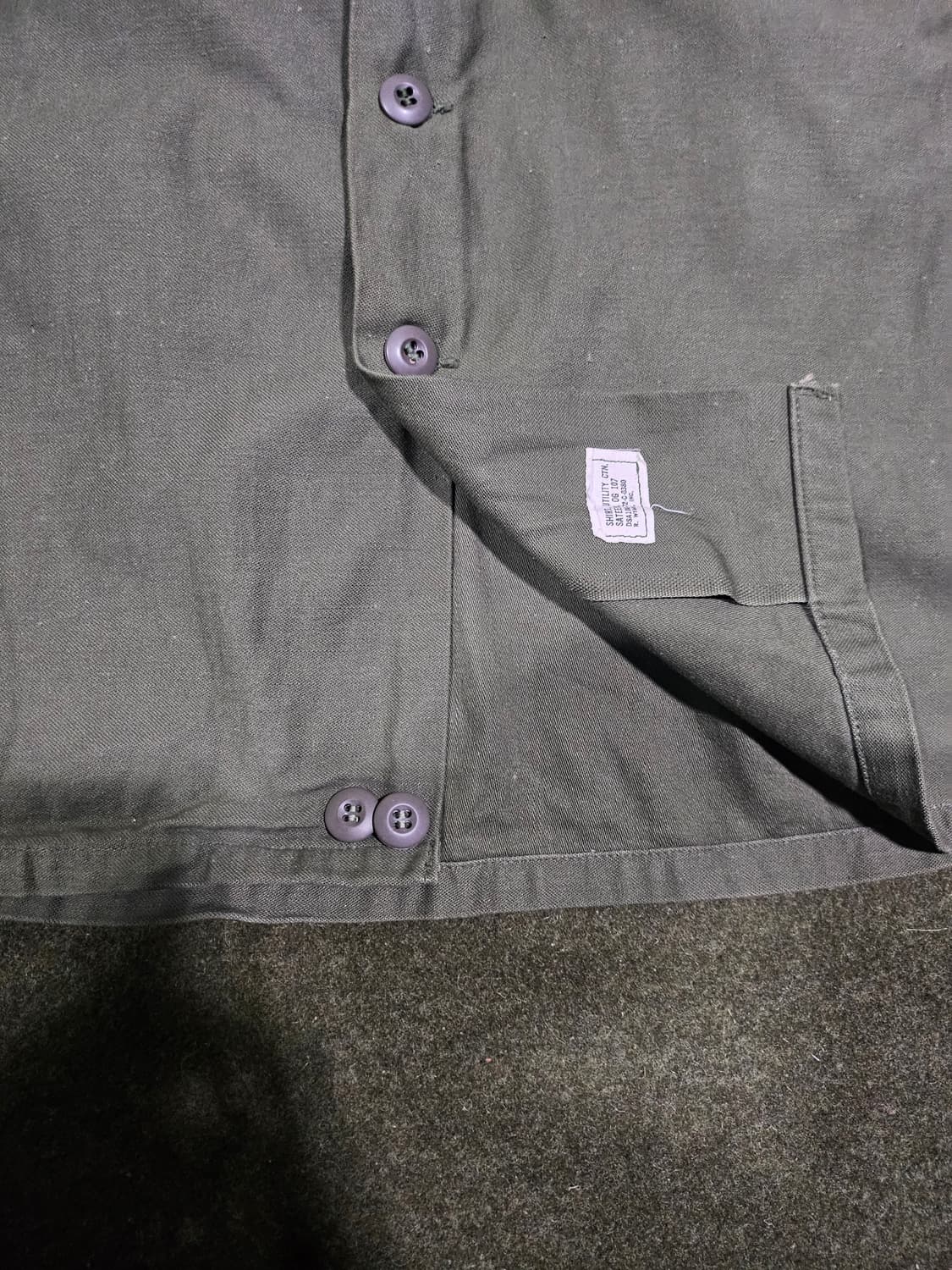 70s 미군오리지날 OG-107 신품 상품이미지5