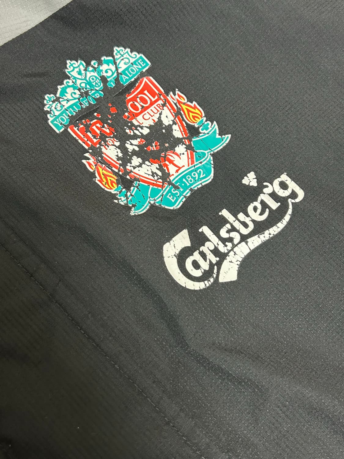 아디다스 08/09 리버풀 칼스버그 빅로고 바람막이 자켓 상품이미지4