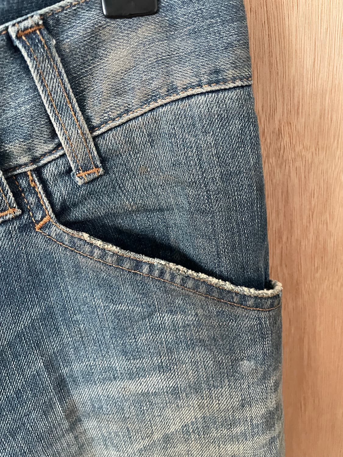 돌체앤가바나 백포켓 자수 데님 팬츠 상품이미지10