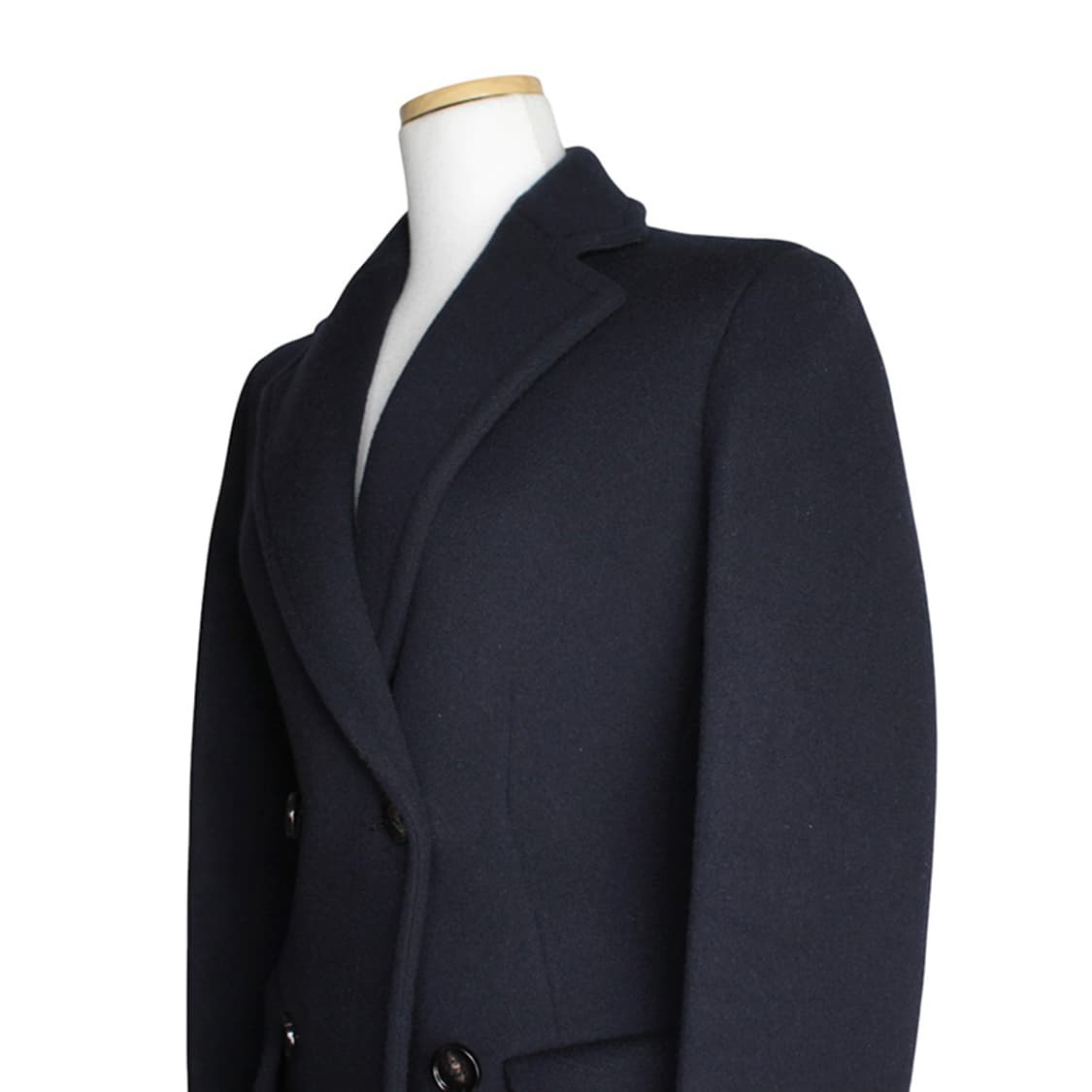 보테가 베네타 미드나잇블루 울캐시미어 코트 55 상품이미지4