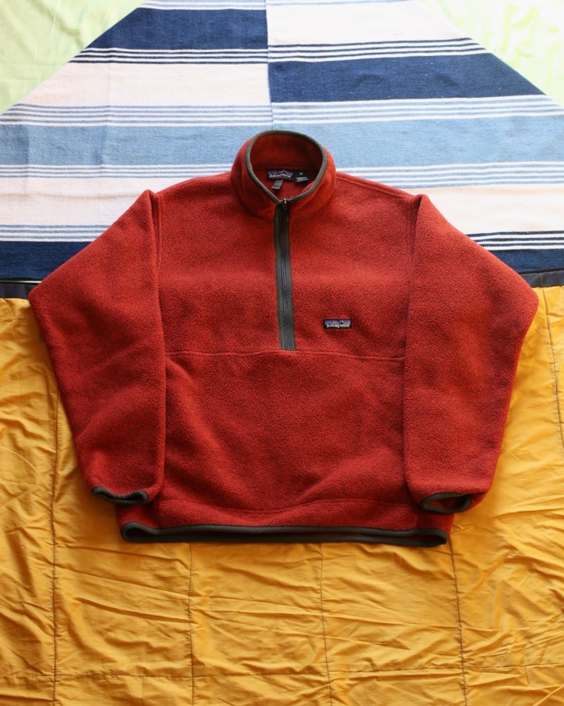 파타고니아 00s 마수피얼 신칠라 플리스 (Brick Red) 상품이미지1