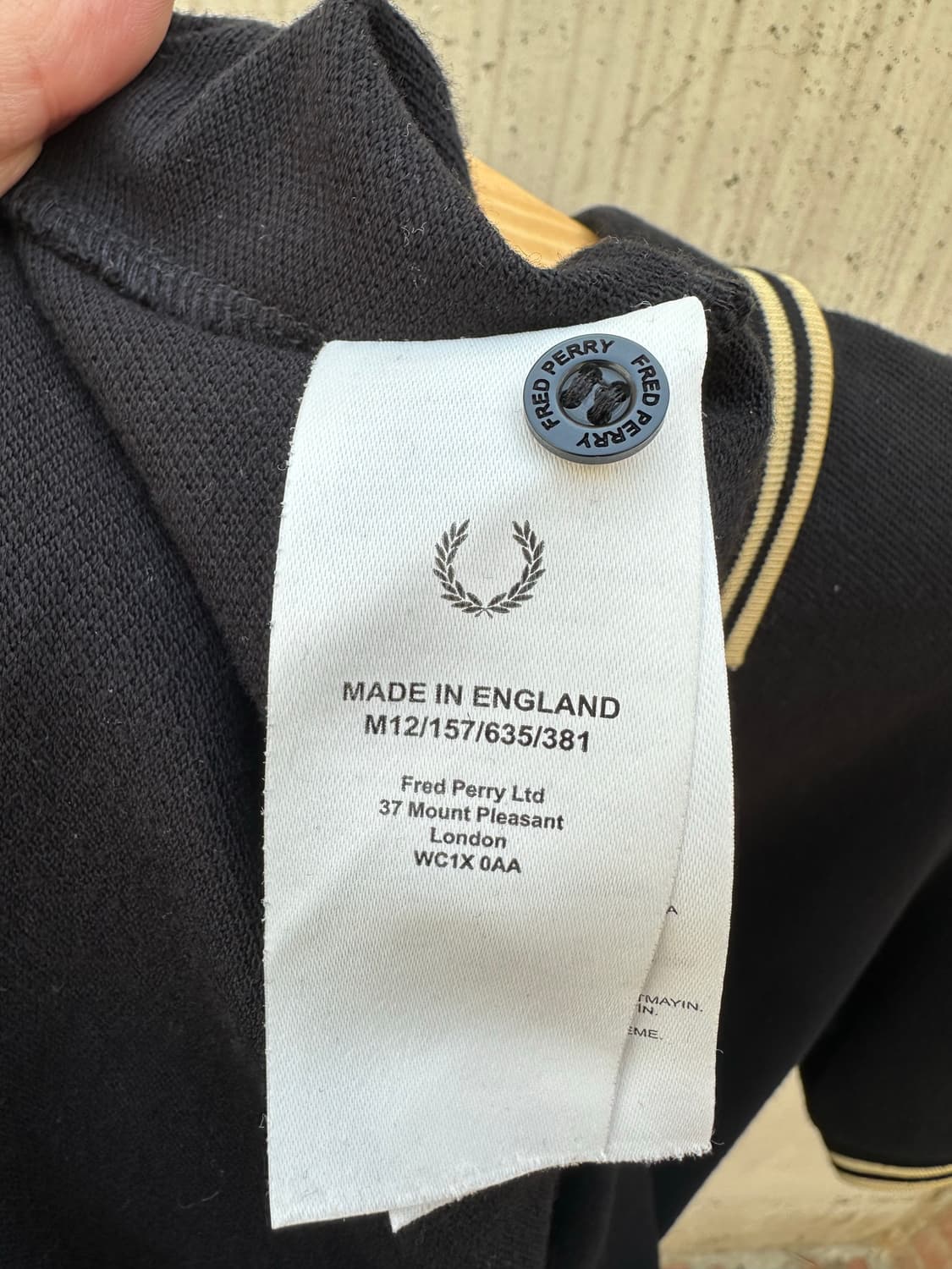 프레드 페리 트윈팁 카라 티셔츠 상품이미지8