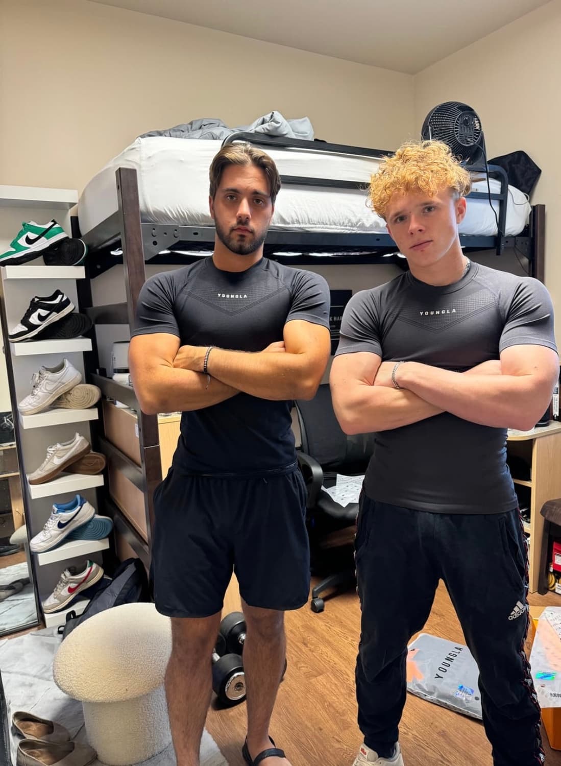 (새상품 XL) Youngla 475 영엘에이 슈퍼빌런 컴프레션 트레이닝 상품이미지1