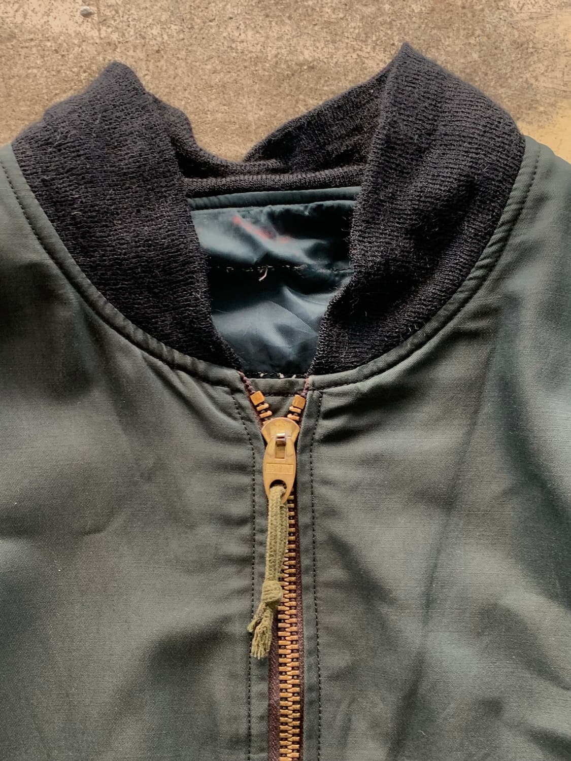 1950-60s 왕립 캐나다 공군 초기형 타입2 플라이트 자켓 상품이미지2