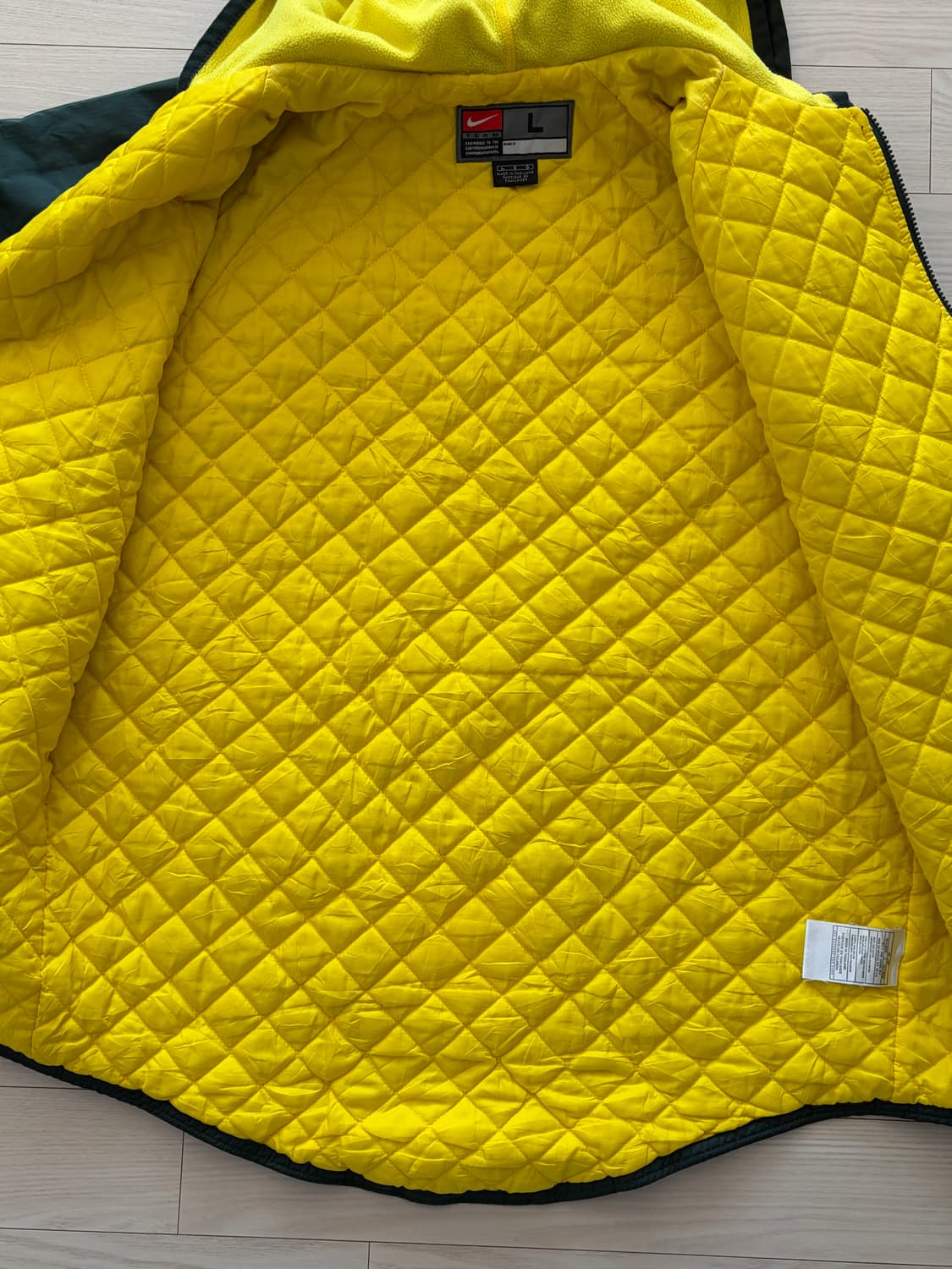 90s 올드 빈티지 나이키 oregon 팀 코치자켓 (103-105) 상품이미지5