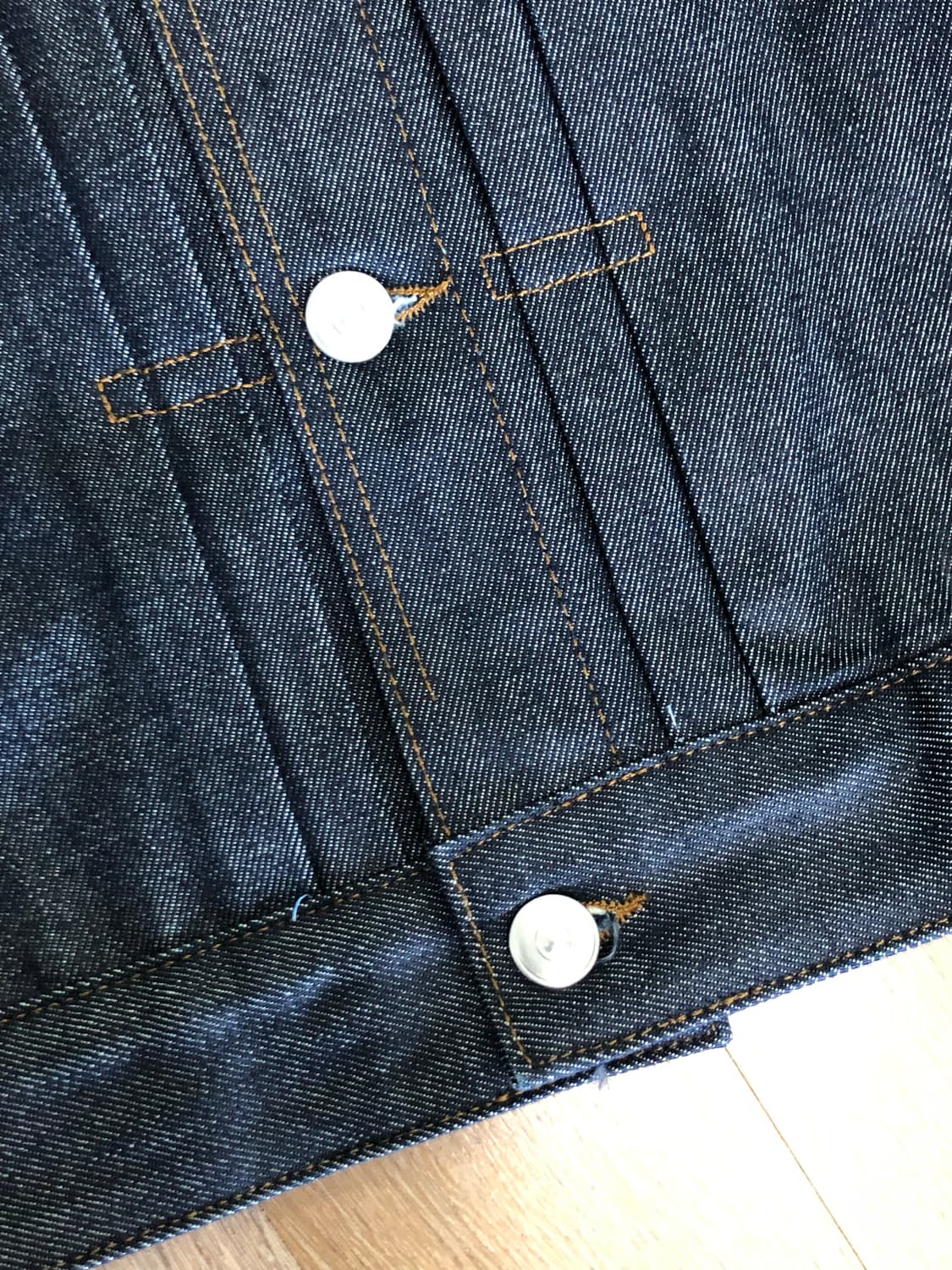 자라 생지데님 자켓 상품이미지4