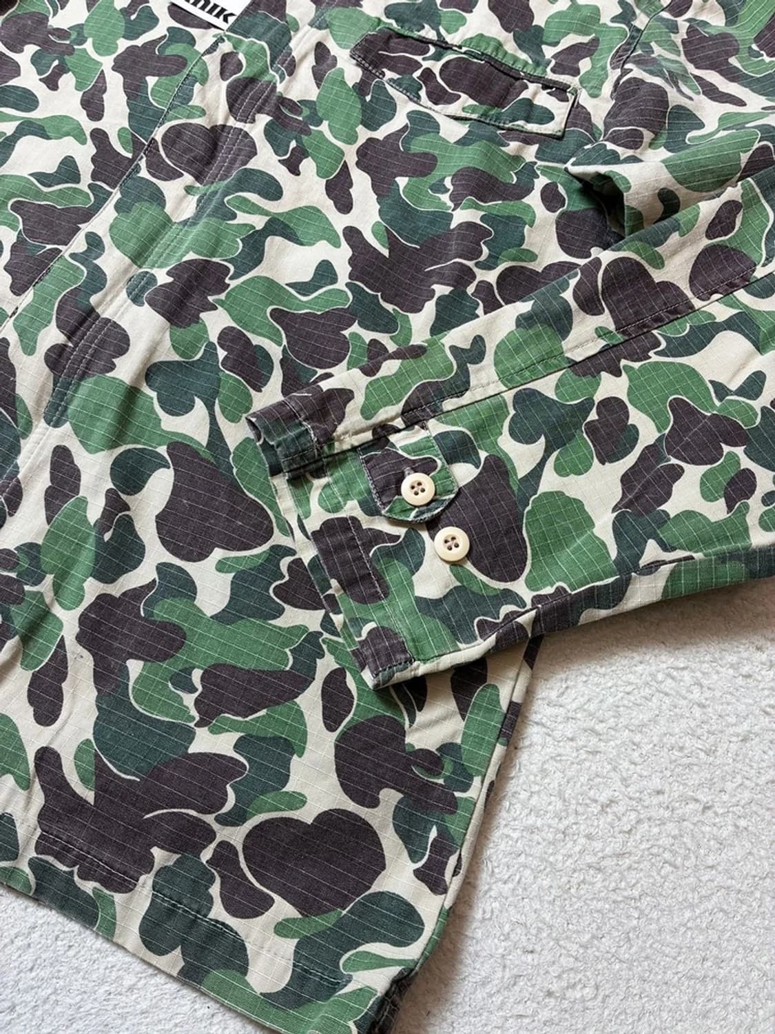 Never Seen Thing 00's 립스탑 후디 자켓 PN7507 상품이미지5