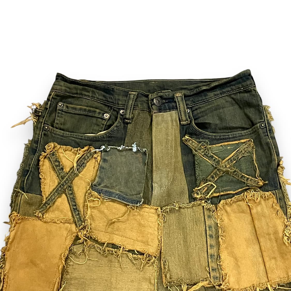 커스텀 데님 스커트 y07765 상품이미지4