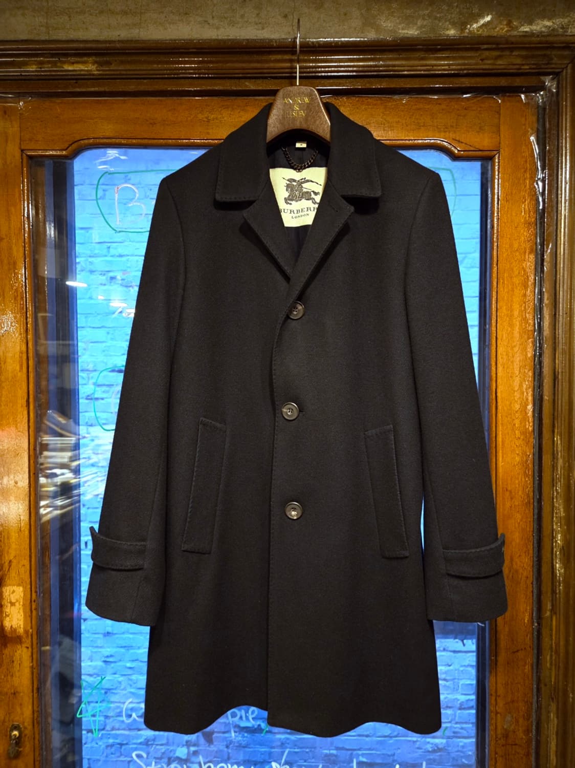 버버리 트위드코트 상품이미지1