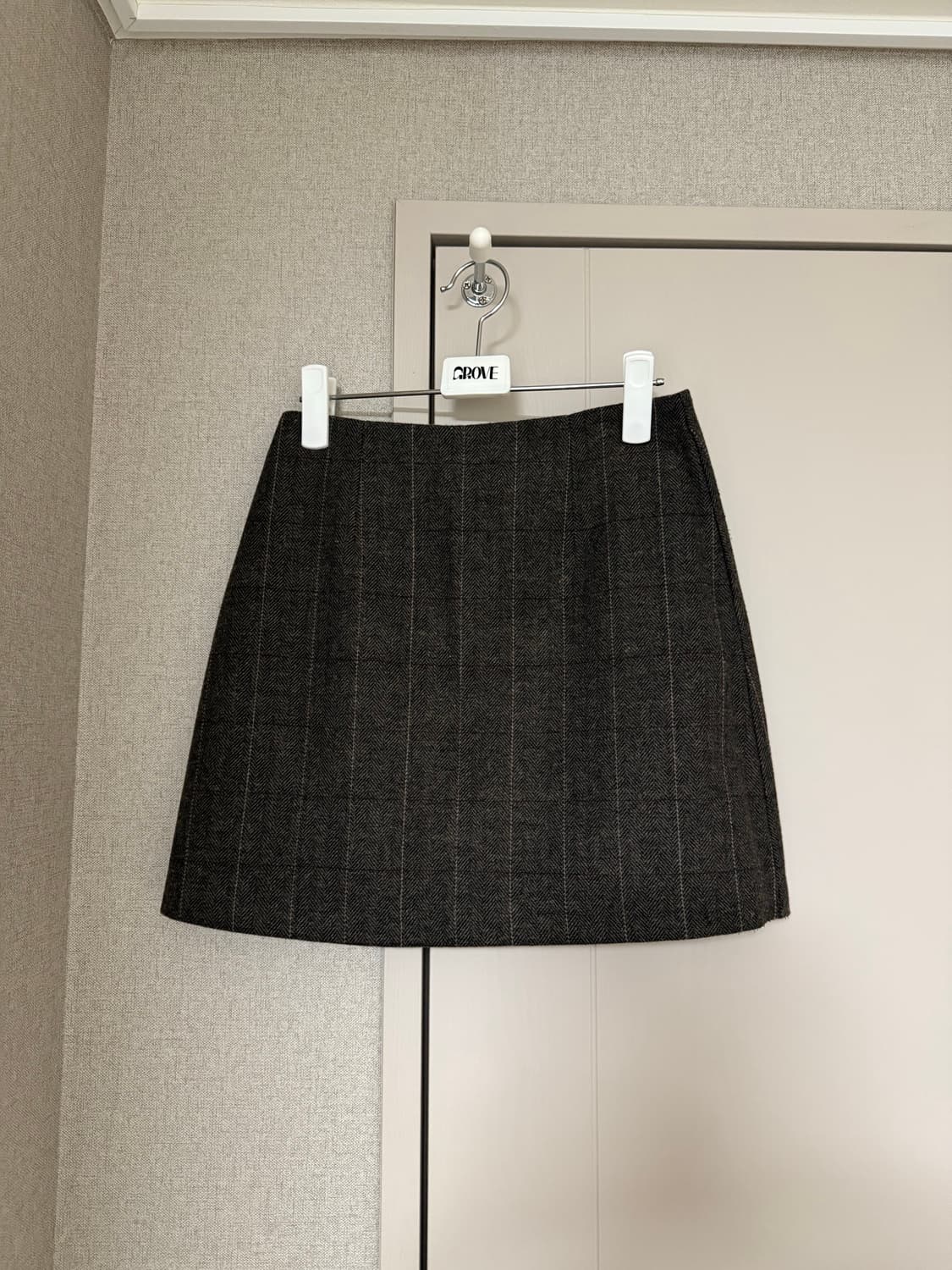 b.muse 비뮤즈 체크 미니 스커트 상품이미지1