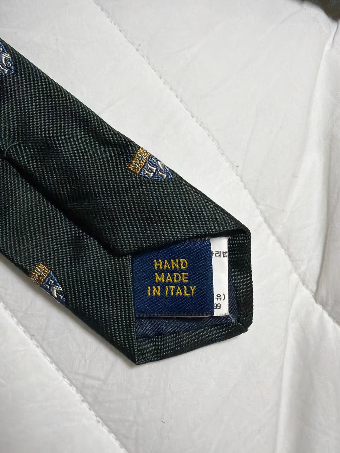 폴로랄프로렌 그린 방패 넥타이 상품이미지4