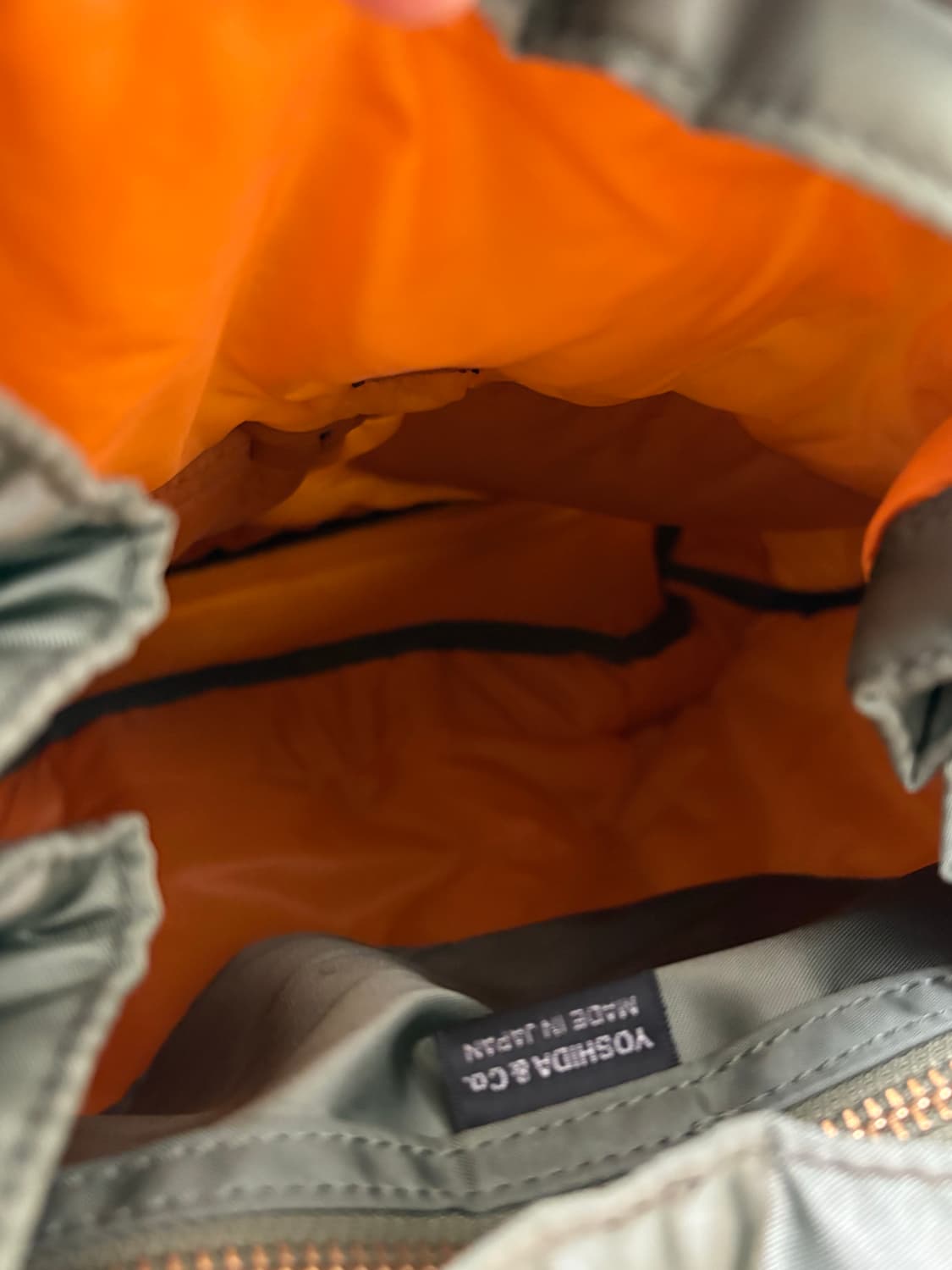 풀박 요시다포터 탱커 럭색 백팩 세이지그린 +뱃지 상품이미지9