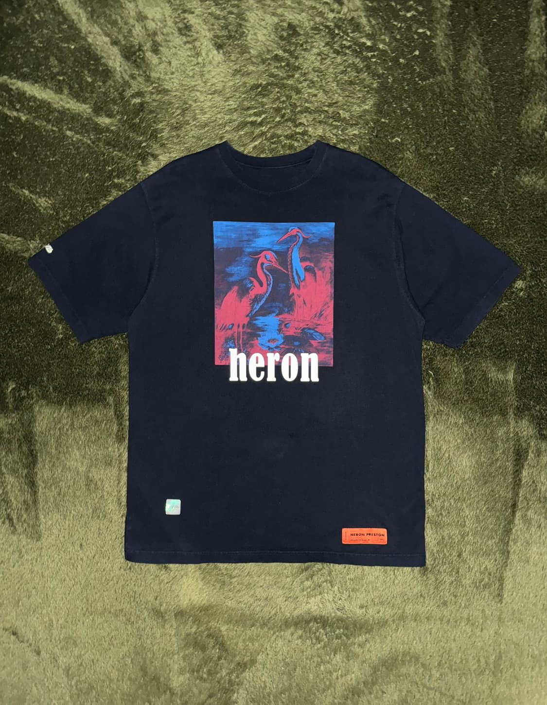[L] Heron preston 헤론 프레스톤 19ss 크레인 티셔츠 상품이미지1