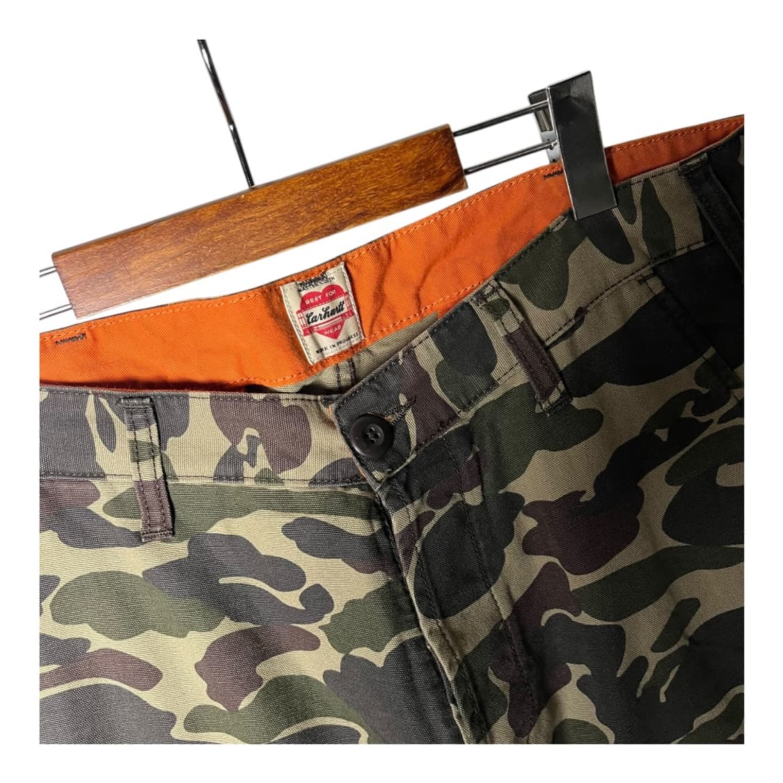 [Carhartt Wip] 칼하트윕 올드로고 카모 데님팬츠 상품이미지3