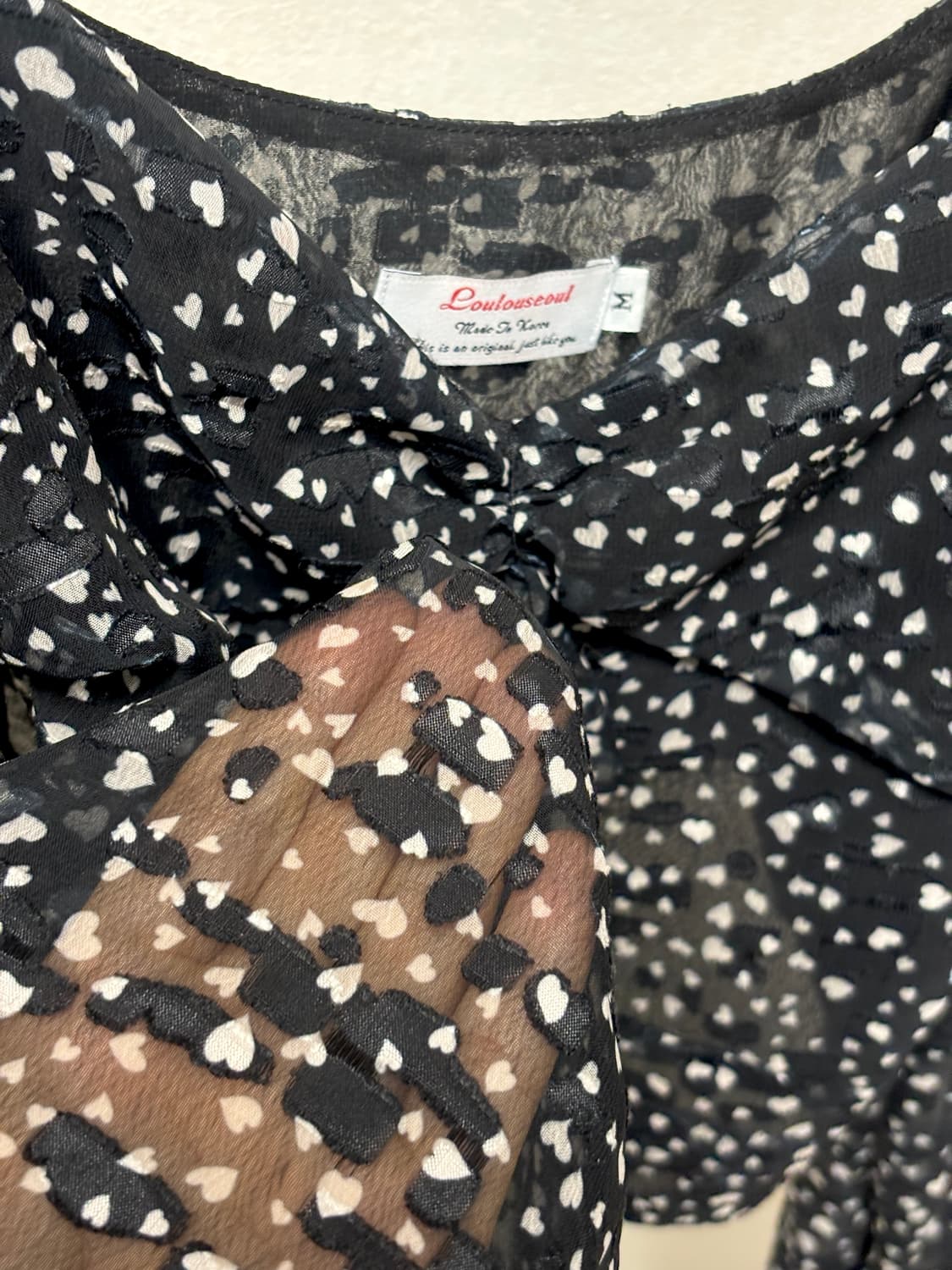 루루서울 블라우스 상품이미지4