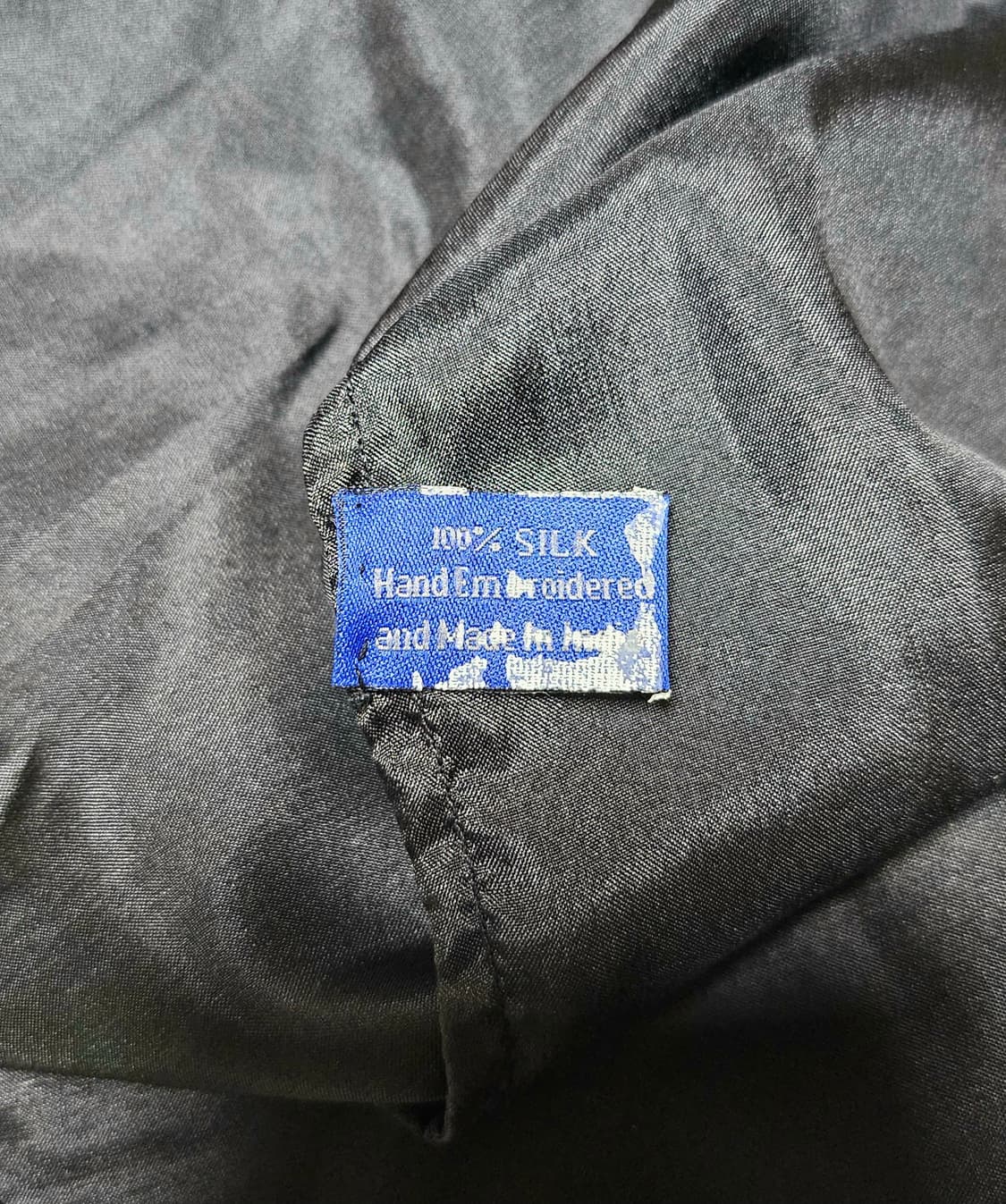 [미실착 새제품]Jupe by Jackie 실크 벨벳 자수 원피스 상품이미지4