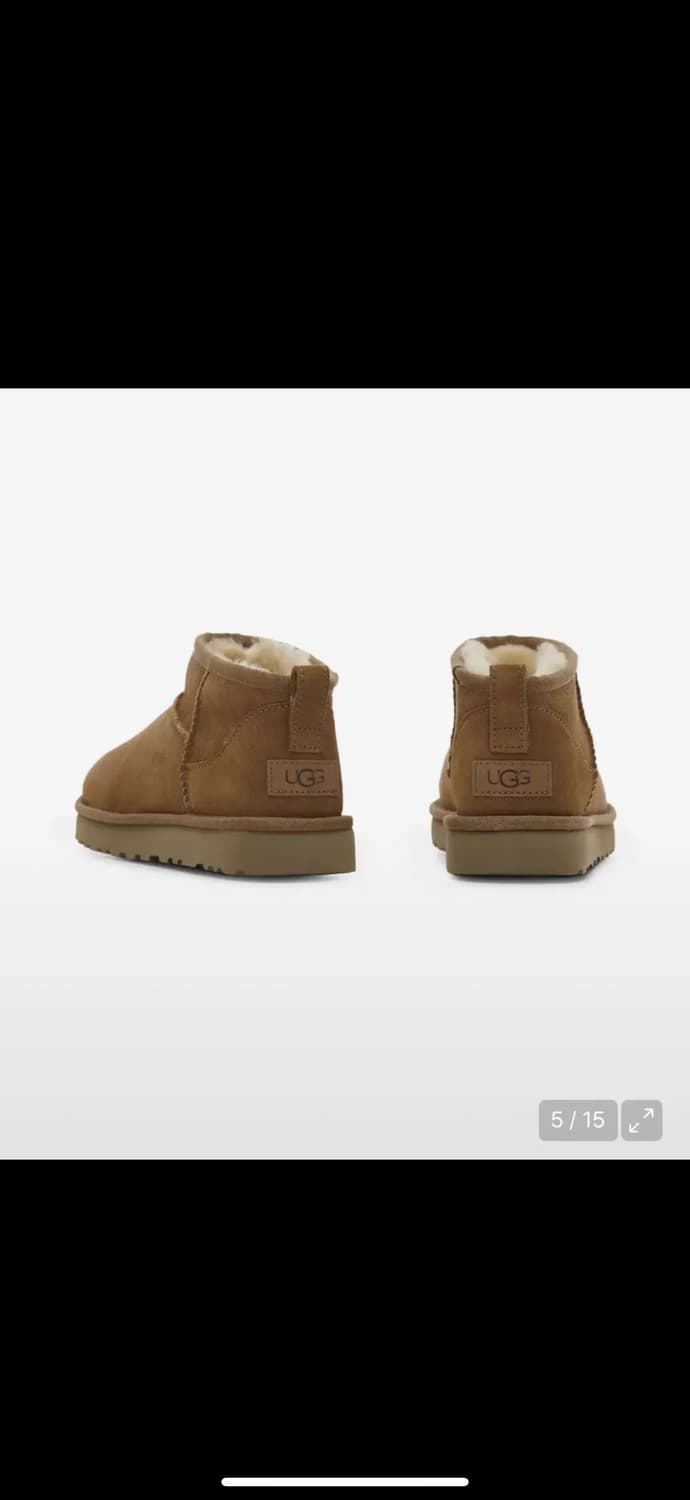 UGG 스웨이드 레더 미니 부츠 (클래식 울트라 미니) 250 상품이미지7