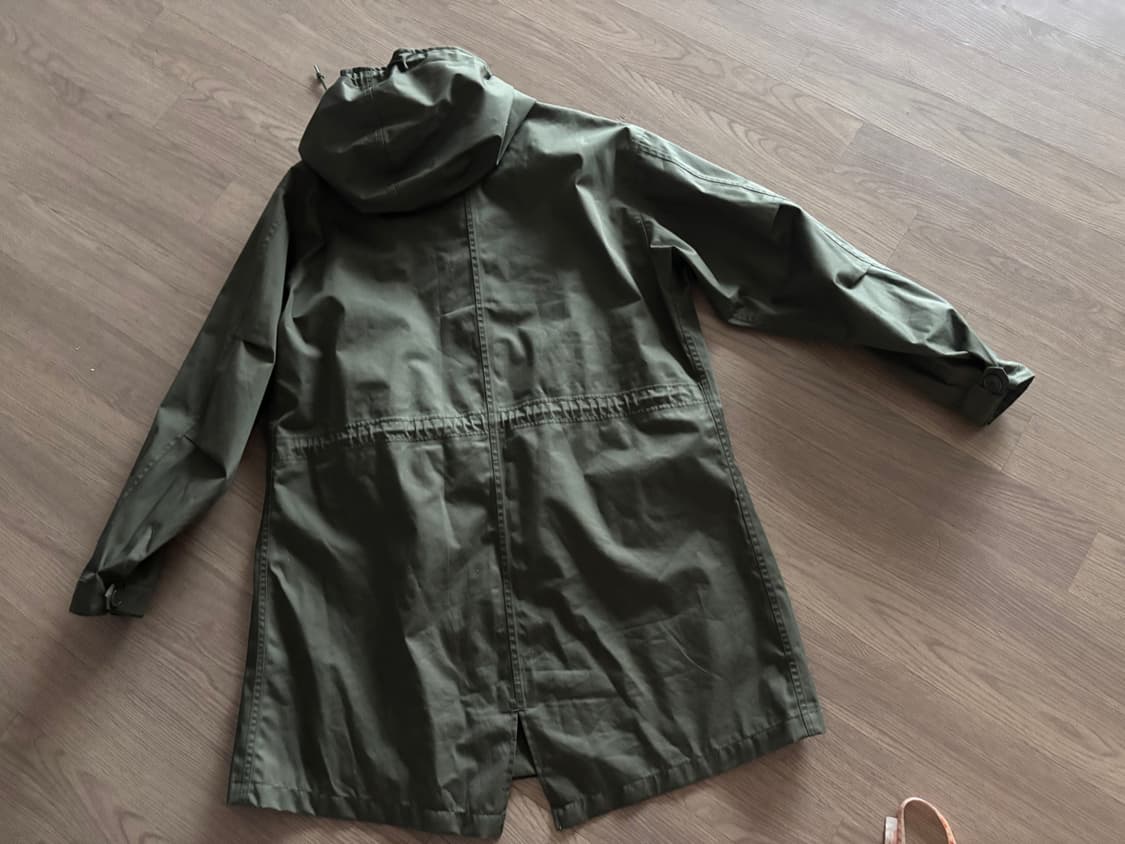 상태최상 유니클로 블럭테크 야상 레인코트 웨더코트 님성100,105 상품이미지8