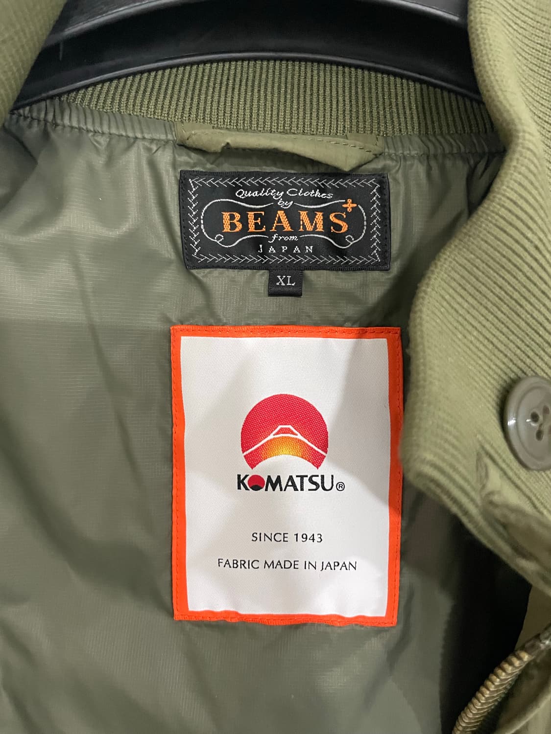 BEAMS PLUS ripstop wep jacket (XL) 상품이미지6