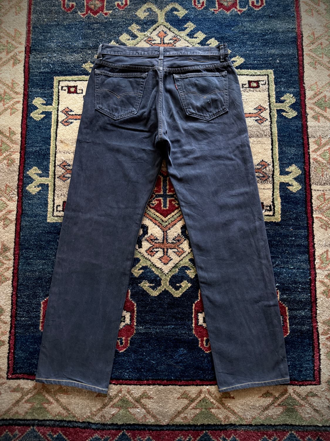 90s USA Levi's Faded Black 501-0115 상품이미지2
