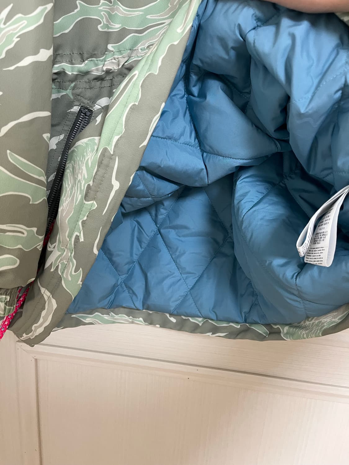 오닐 카모플라쥬 아노락 누빔 패딩 후드 상품이미지9