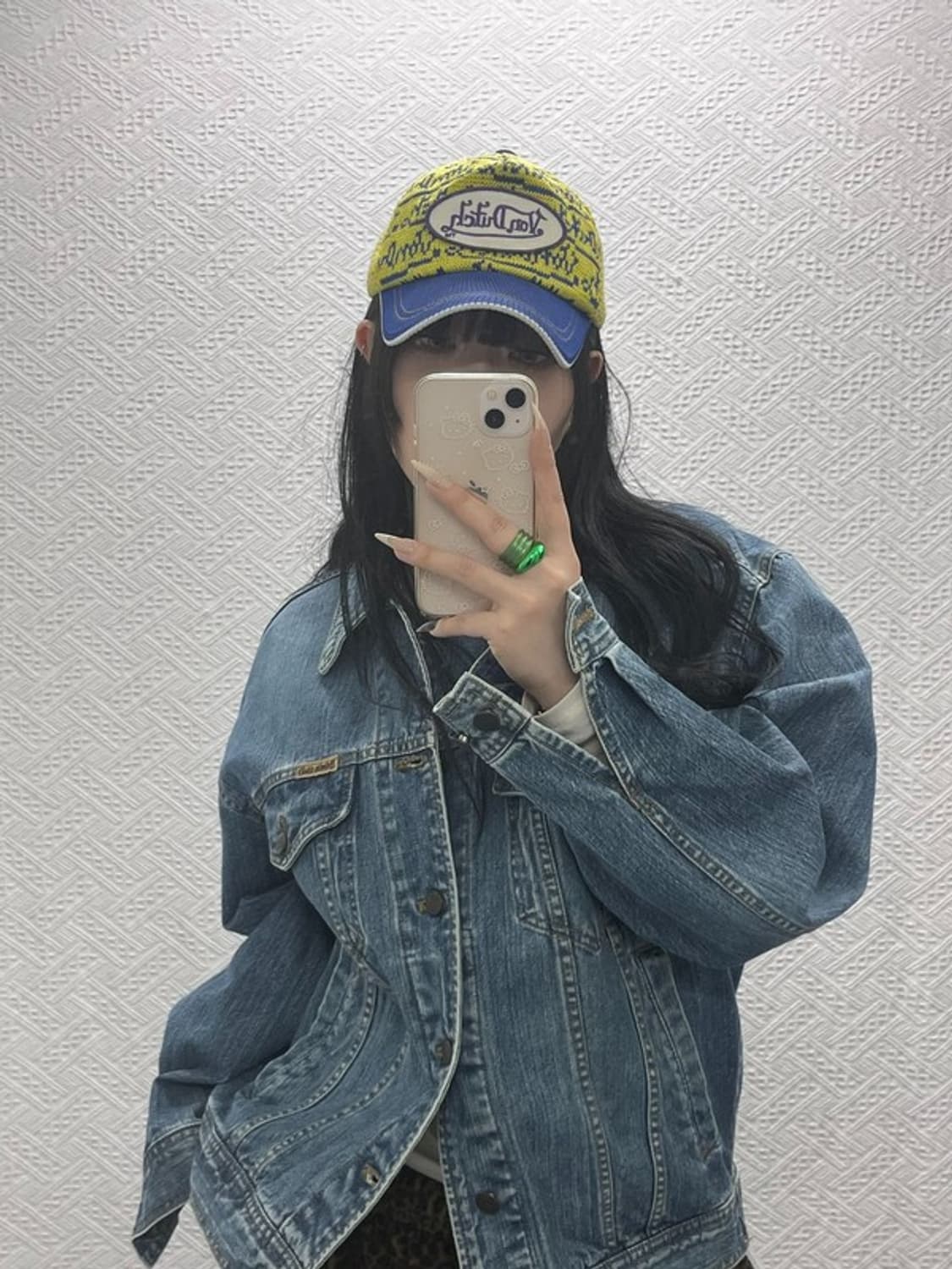 본 더치 빈티지 레트로 키치 매쉬 볼캡 C08435 상품이미지2