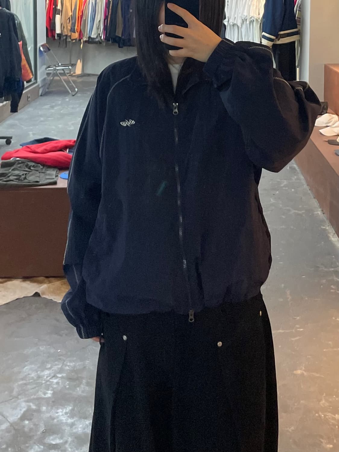 낫포너드 나일론 트리발 윈드브레이커 자켓 H2323 상품이미지1