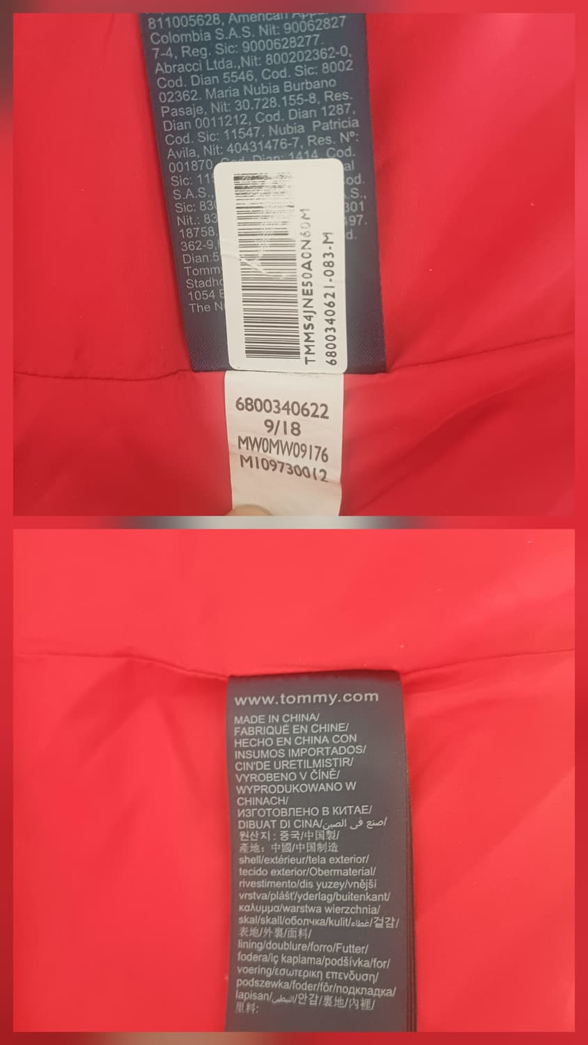 [L/XL] 타미 힐피거 빅로고 헤리티지 다운 롱패딩 (실측 필독) 상품이미지9