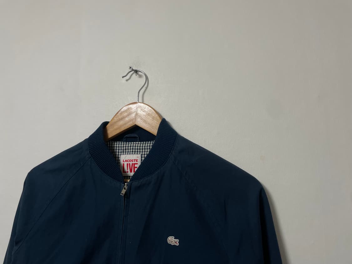 55 라코스테 크롭 블루종 자켓 정품 상품이미지2