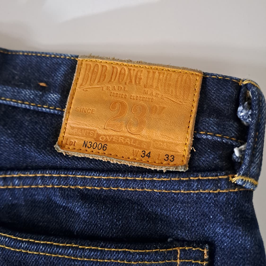 (택포) Bob Dong 밥동 23oz 플레시포켓 셀비지 34 B246 상품이미지7