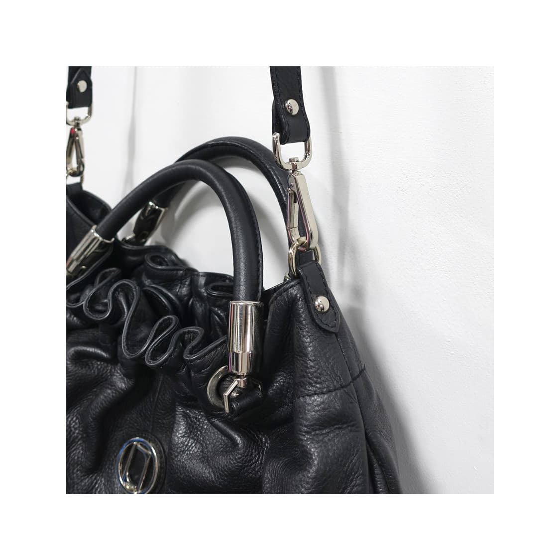 laurel 라우렐 램 레더 양가죽 복조리백  상품이미지8