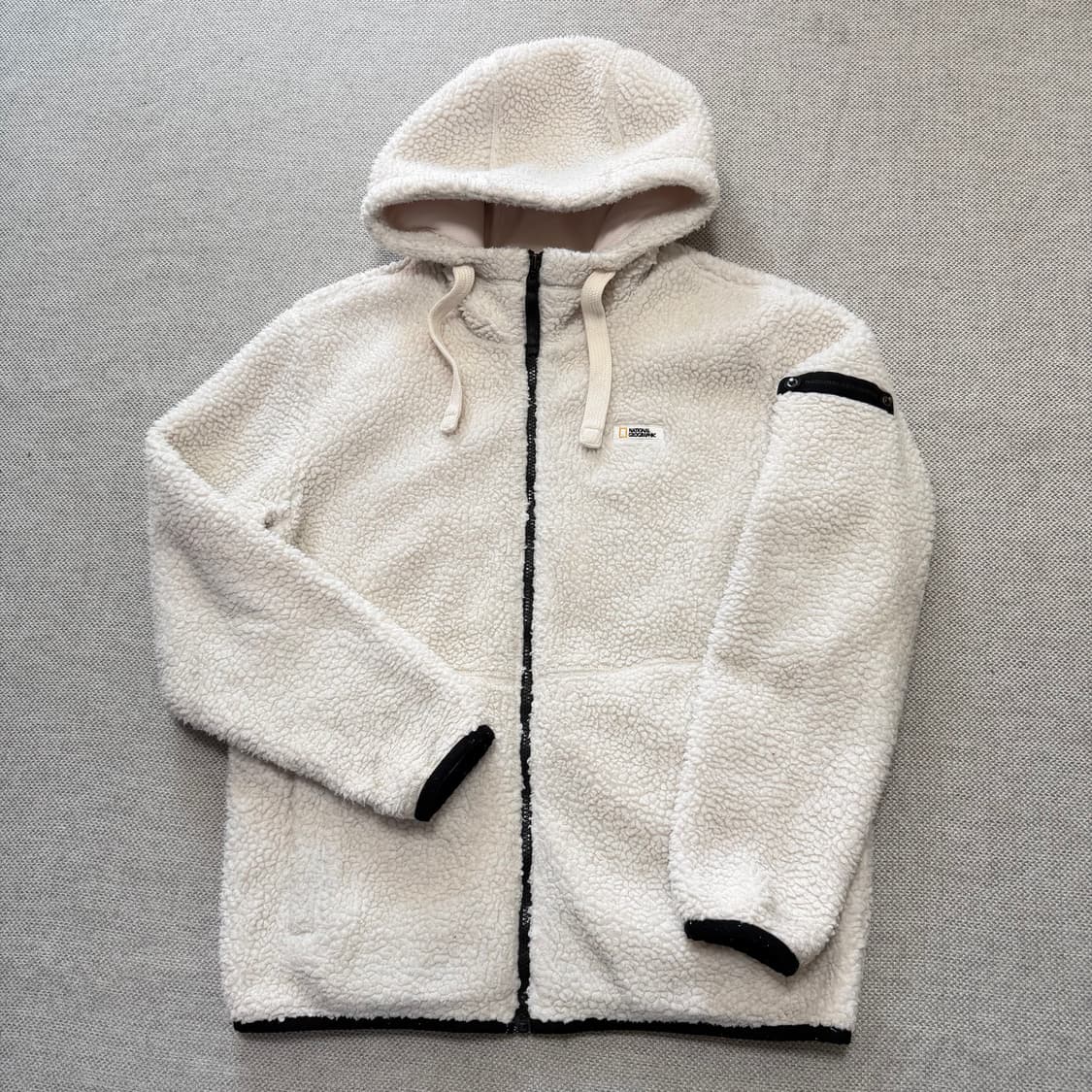 내셔널지오그래픽 플리스 후드집업 상품이미지1