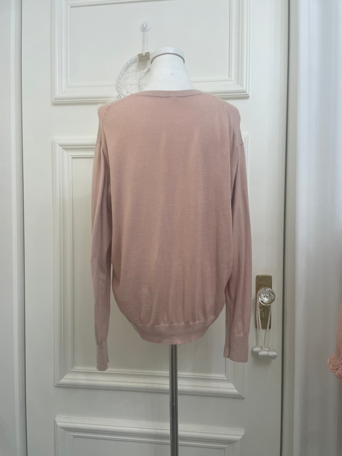 indi pink basic loose cardiagn(size-L) 상품이미지3