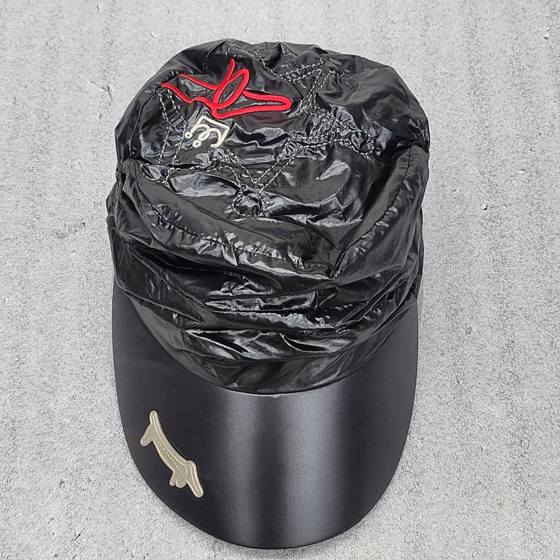 루이까스텔 여성 깊은 골프모자 블랙 58cm 상품이미지1