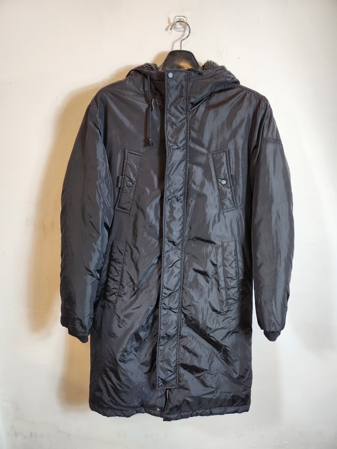 마모트 블랙 다운롱패딩 L(100) 상품이미지1