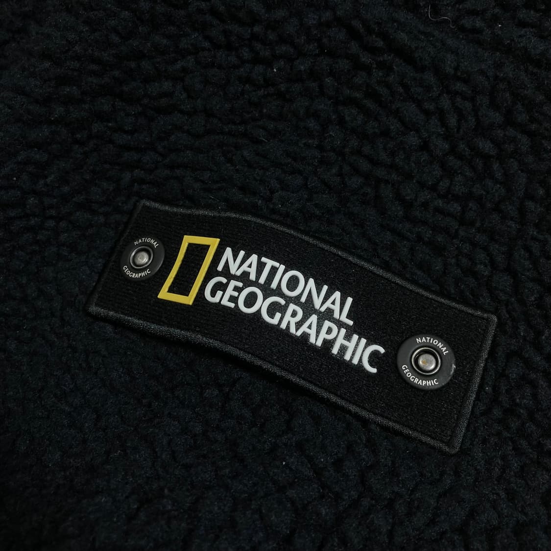 내셔널 지오그래픽 빅로고 와펜 쉐르파 맨투맨 상품이미지4