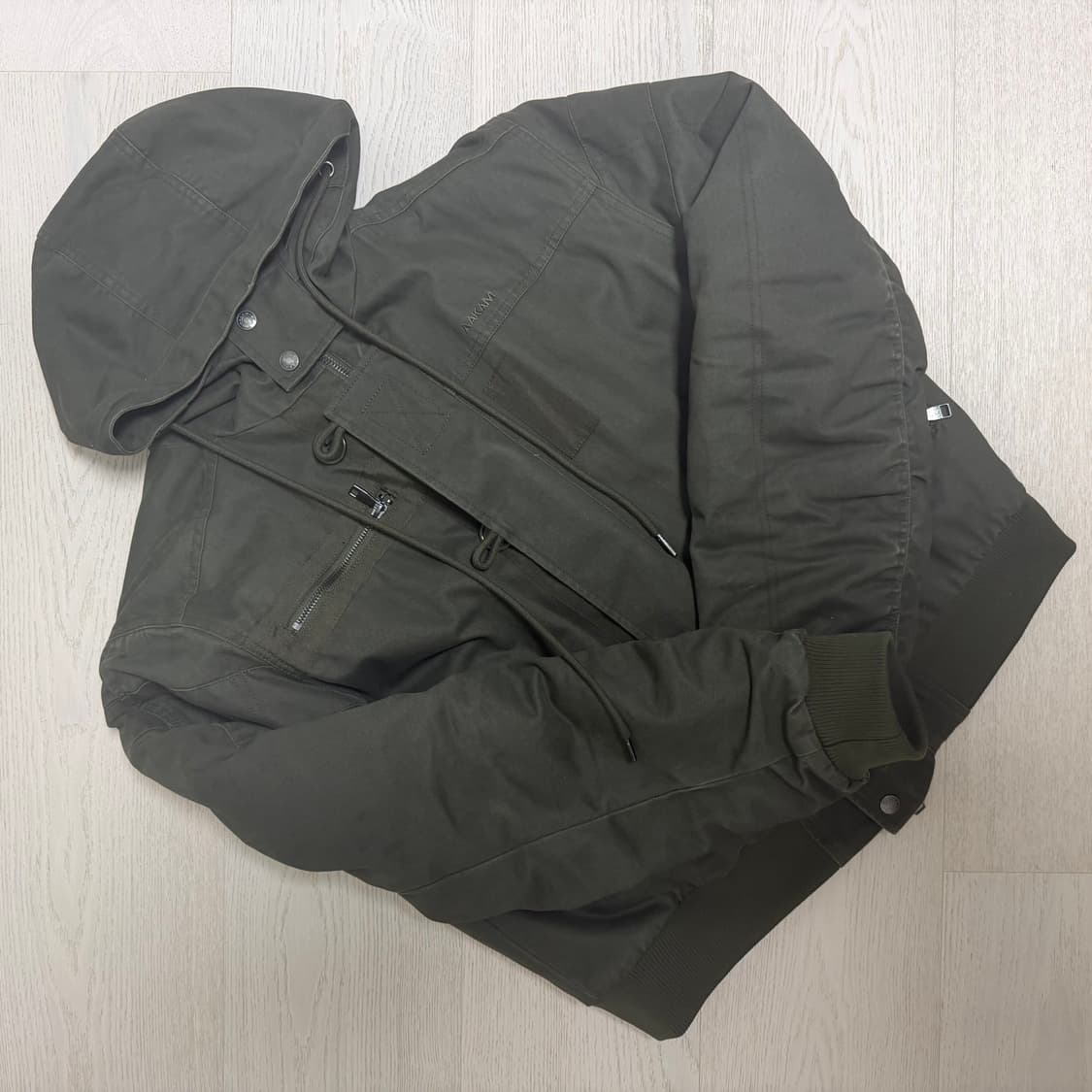(품절상품)아캄 Button Placket Cotton Ma-1 Jack 상품이미지2