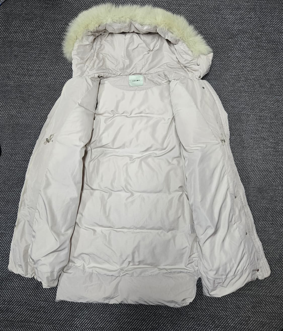 썸제이 SSUMJ 폭스 롱덕다운패딩 다운패딩 롱베스트 상품이미지4