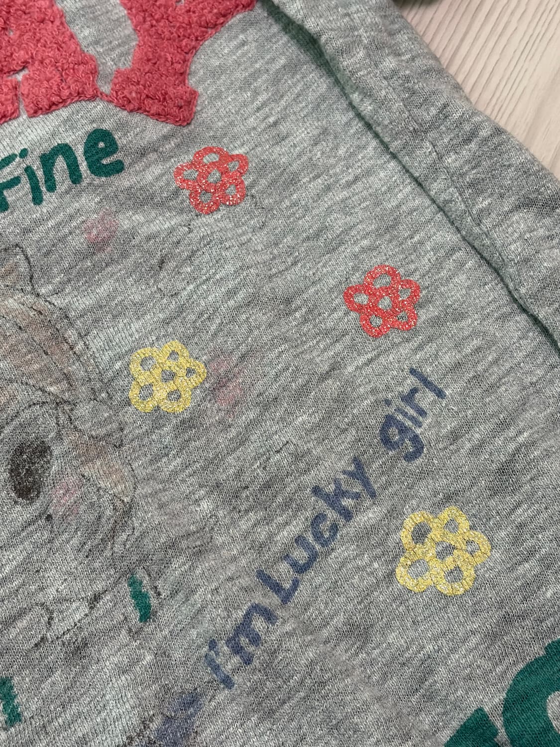 뽀글이 자수 홀리데이 반팔 상품이미지6