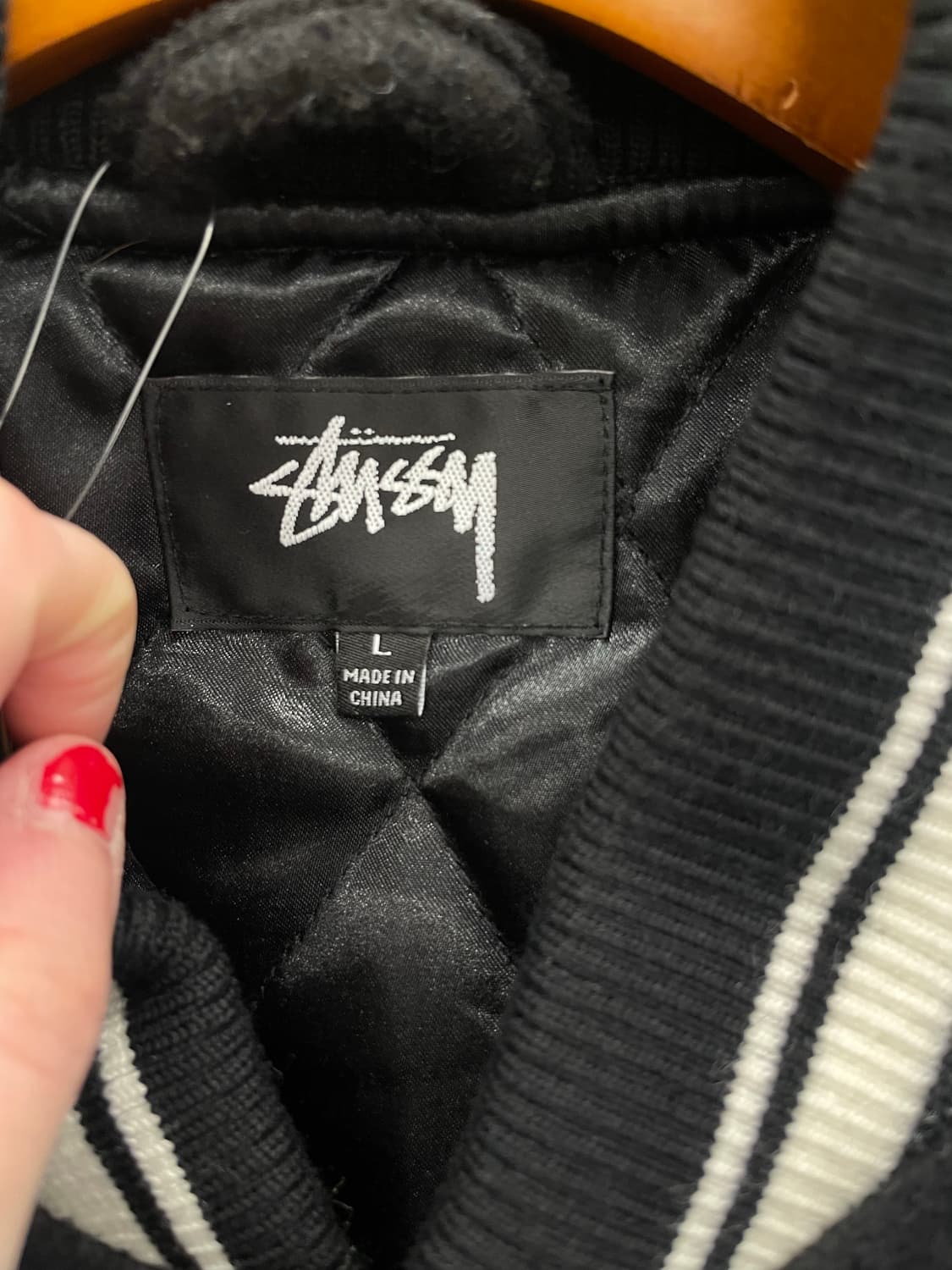 Stussy 스투시 카센티노 울 바시티 자켓 상품이미지8